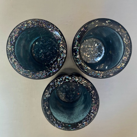 Blue shot glasses (Set of 3) - Picture 2 of 2